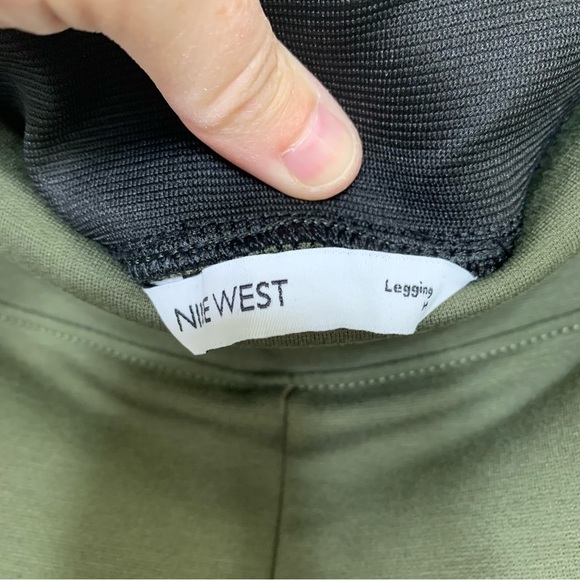 Nine West Forest Green Pull On Legging Pants Size M - Picture 4 of 6